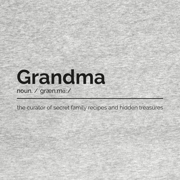 Grandmother Dictionary Definition by Project30